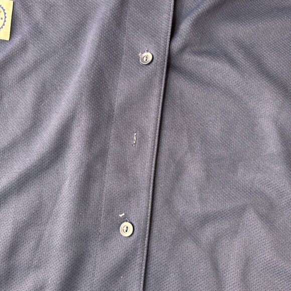 Vtg Majestic Red Sox Schilling 38 Jersey Blue Button Up MLB Genuine Baseball - Picture 7 of 8